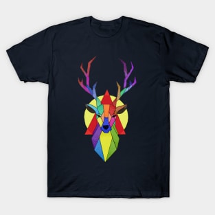 Geometric Stag T-Shirt